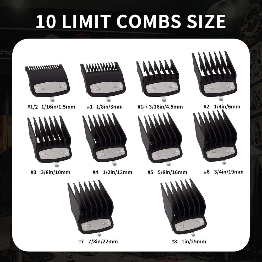 BLOTMS clipper guard 4-5mm for balanced fades and even trimming.
