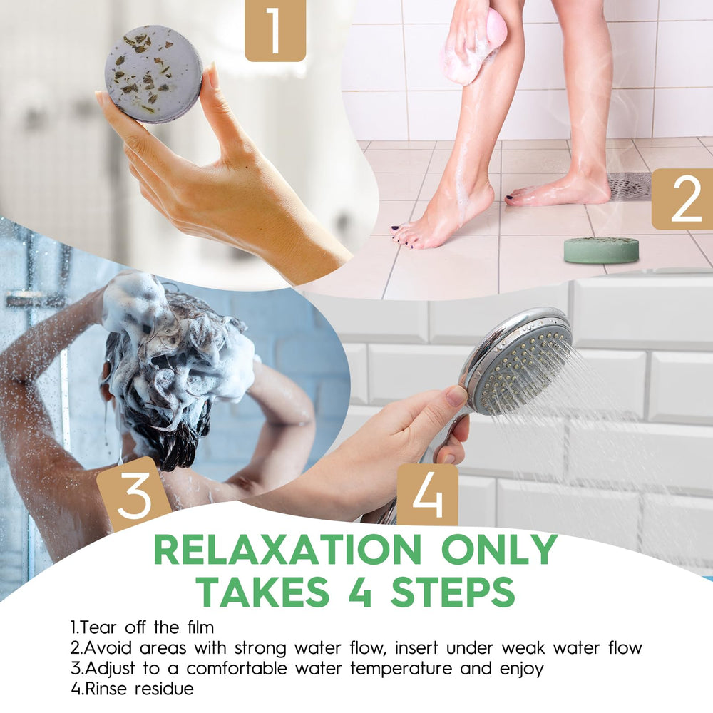 BLRIET bombas de ducha lavanda regalo para mamá autocuidado