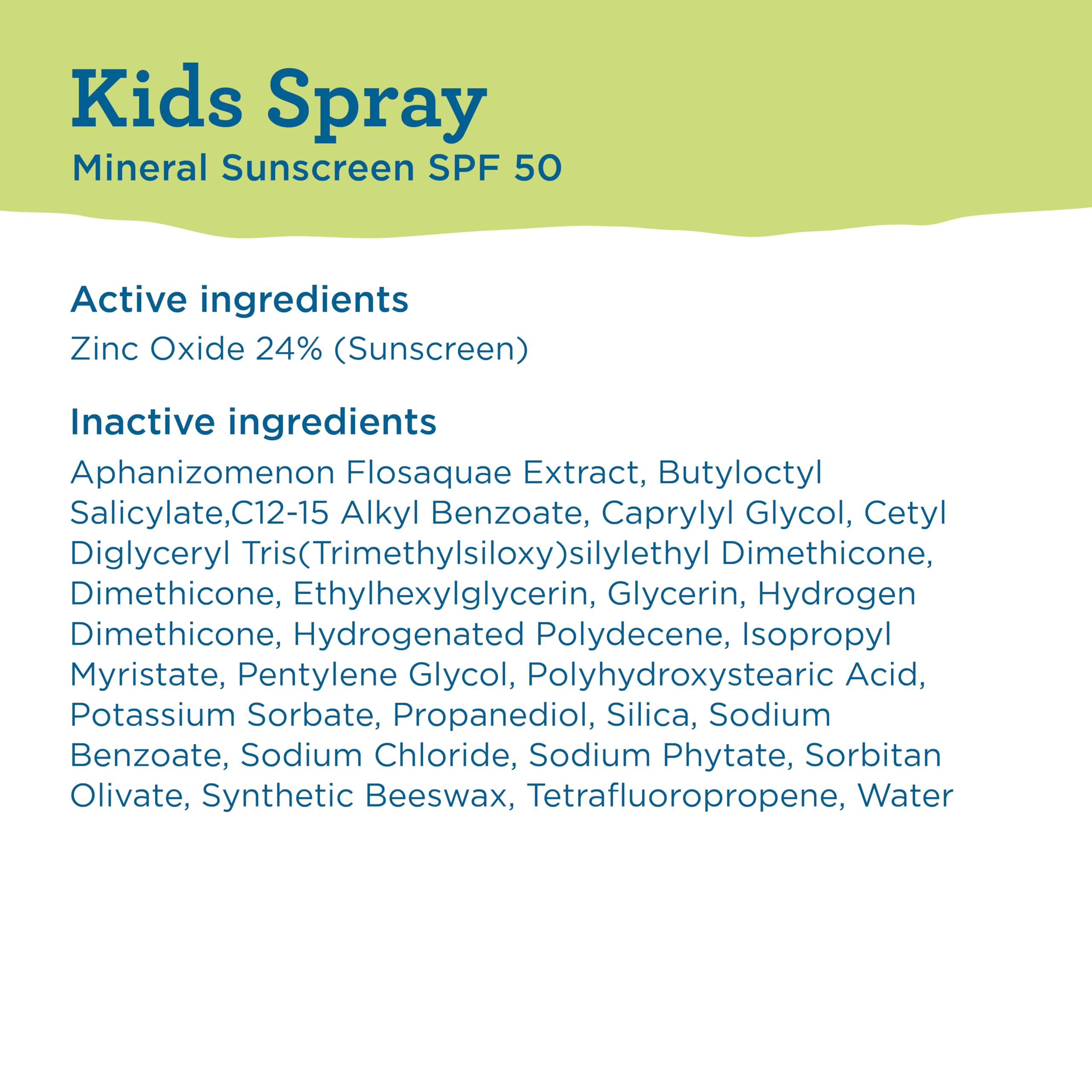 Blue Lizard Kids Fragrance-free Vegan sunscreen for sensitive skin