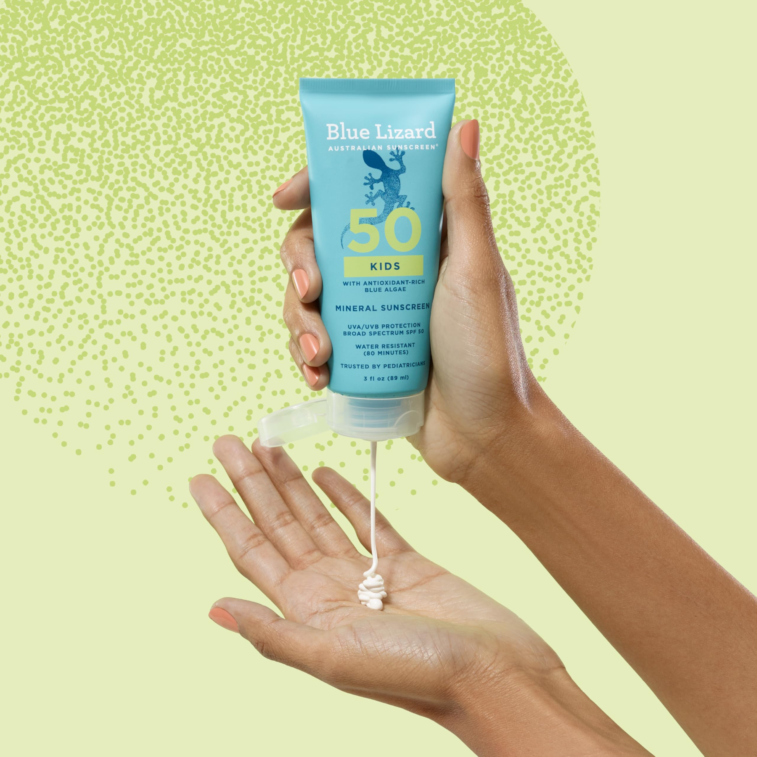 Blue Lizard Kids Mineral SPF 50: empaque de 3 onzas para salidas al sol
