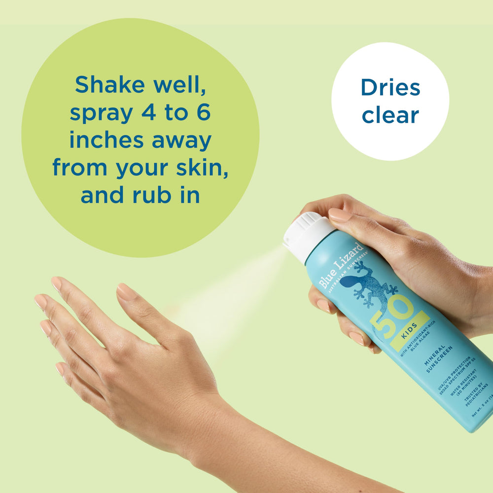 Blue Lizard Kids Reef-safe sunscreen protecting oceans