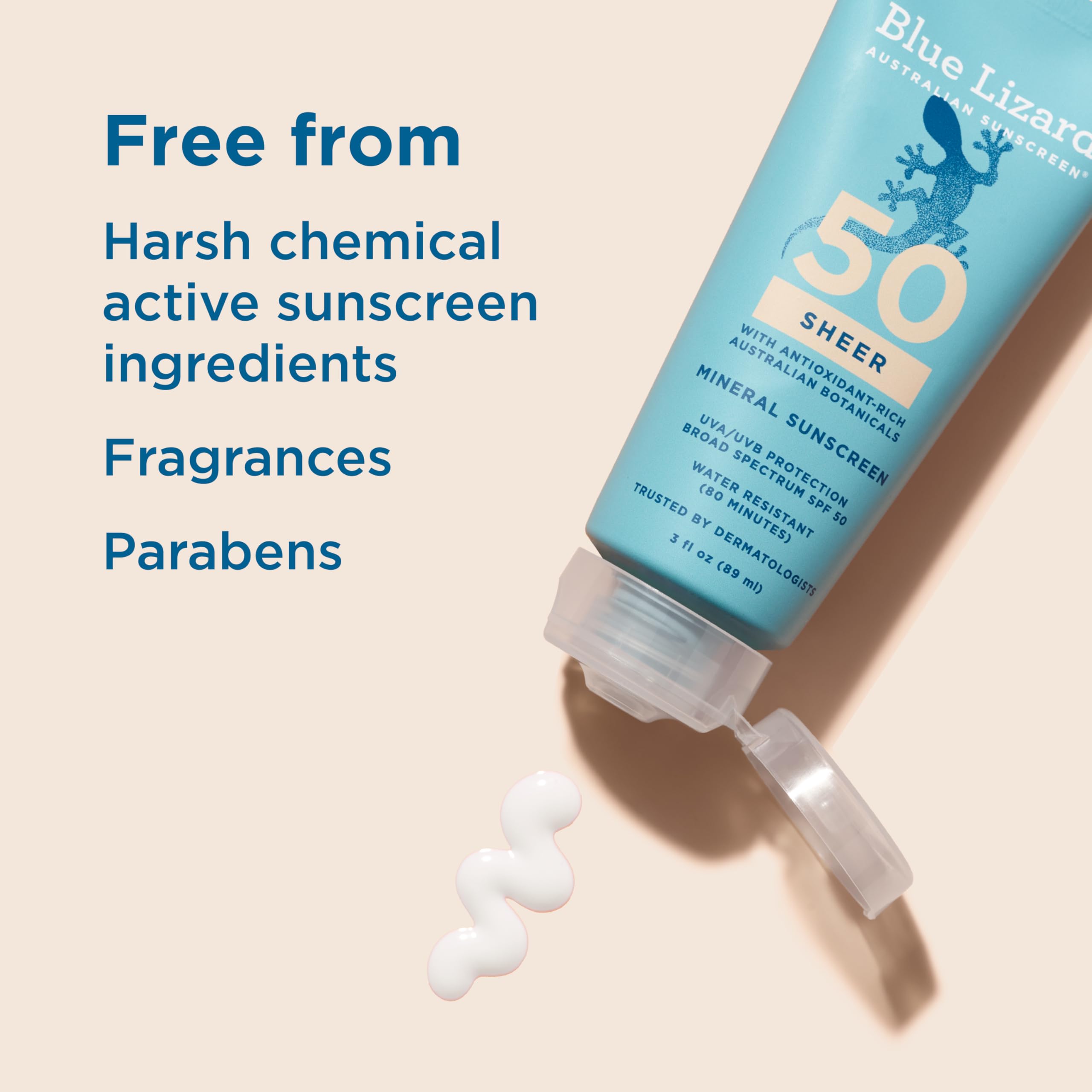 Blue Lizard reef-safe sunscreen without oxybenzone or octinoxate