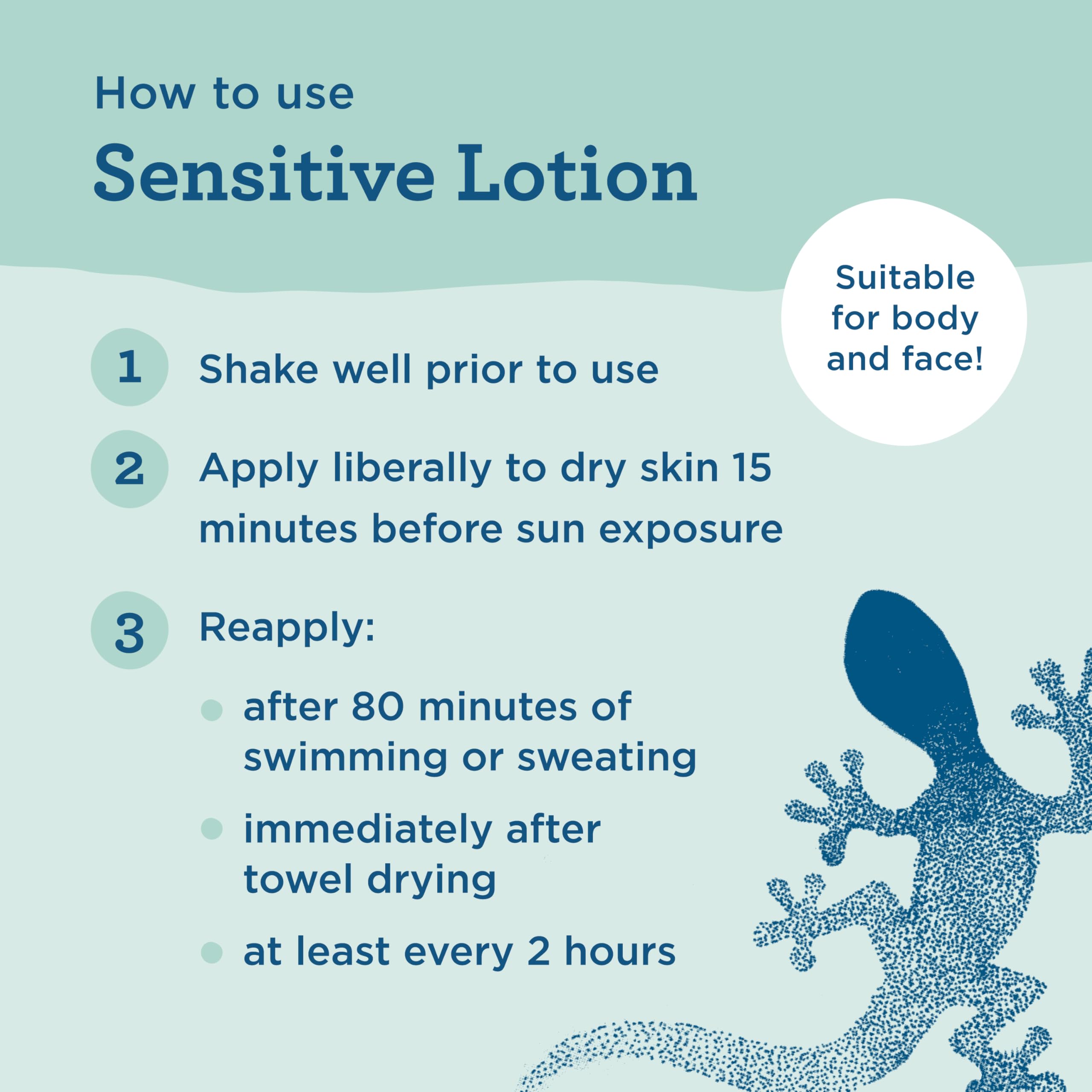 Blue Lizard Sensitive Mineral SPF 50 cuidado del arrecife sin oxibenzona ni octinoxato.