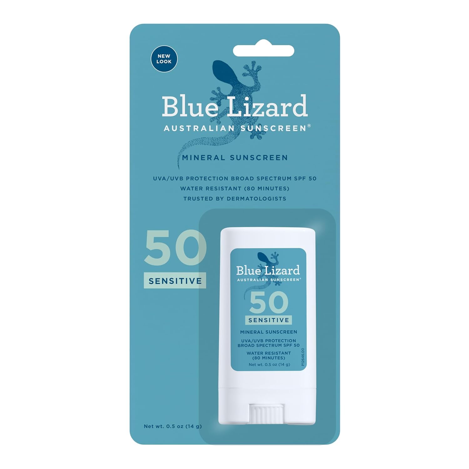 Blue Lizard Sensitive Stick SPF 50+ ready for on-the-go sun protection.
