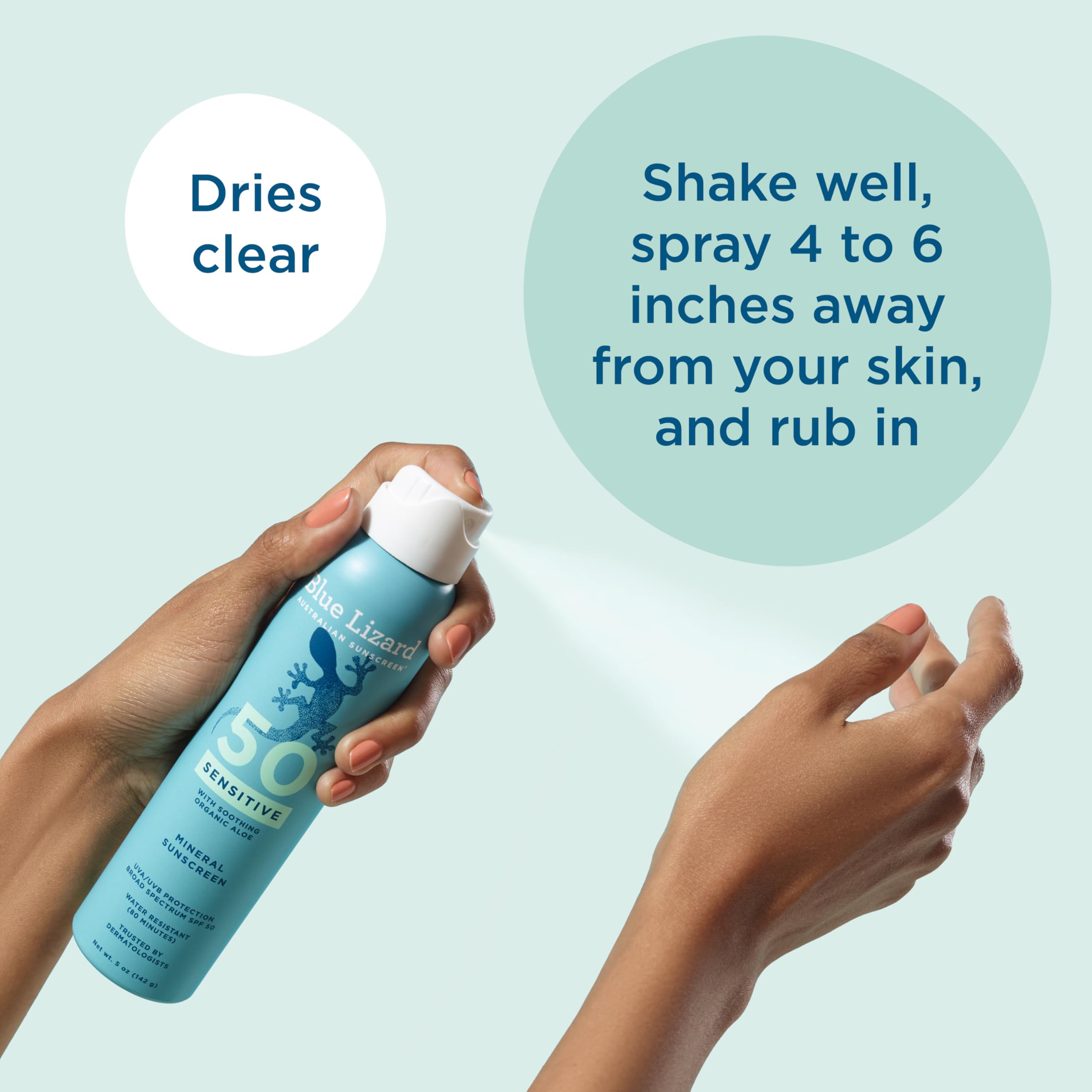 Vegan, fragrance- and paraben-free formula suited for sensitive skin.
