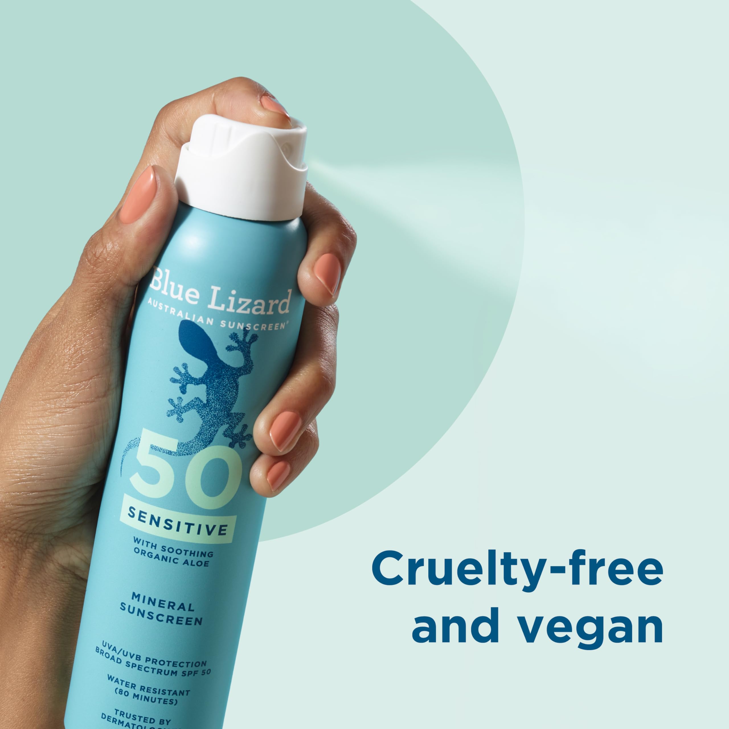 Zinc oxide protection emphasizes broad-spectrum coverage without chemical actives.