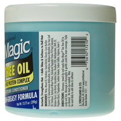 Blue Magic Acondicionador sin enjuague, textura cremosa para desenredar y peinar.