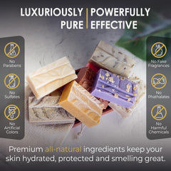 Blue Moon Elise barra-sin-quimicos, apta para personas sensibles y niños.