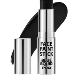 Blue Squid Pro black face paint stick applying smoothly for eye black