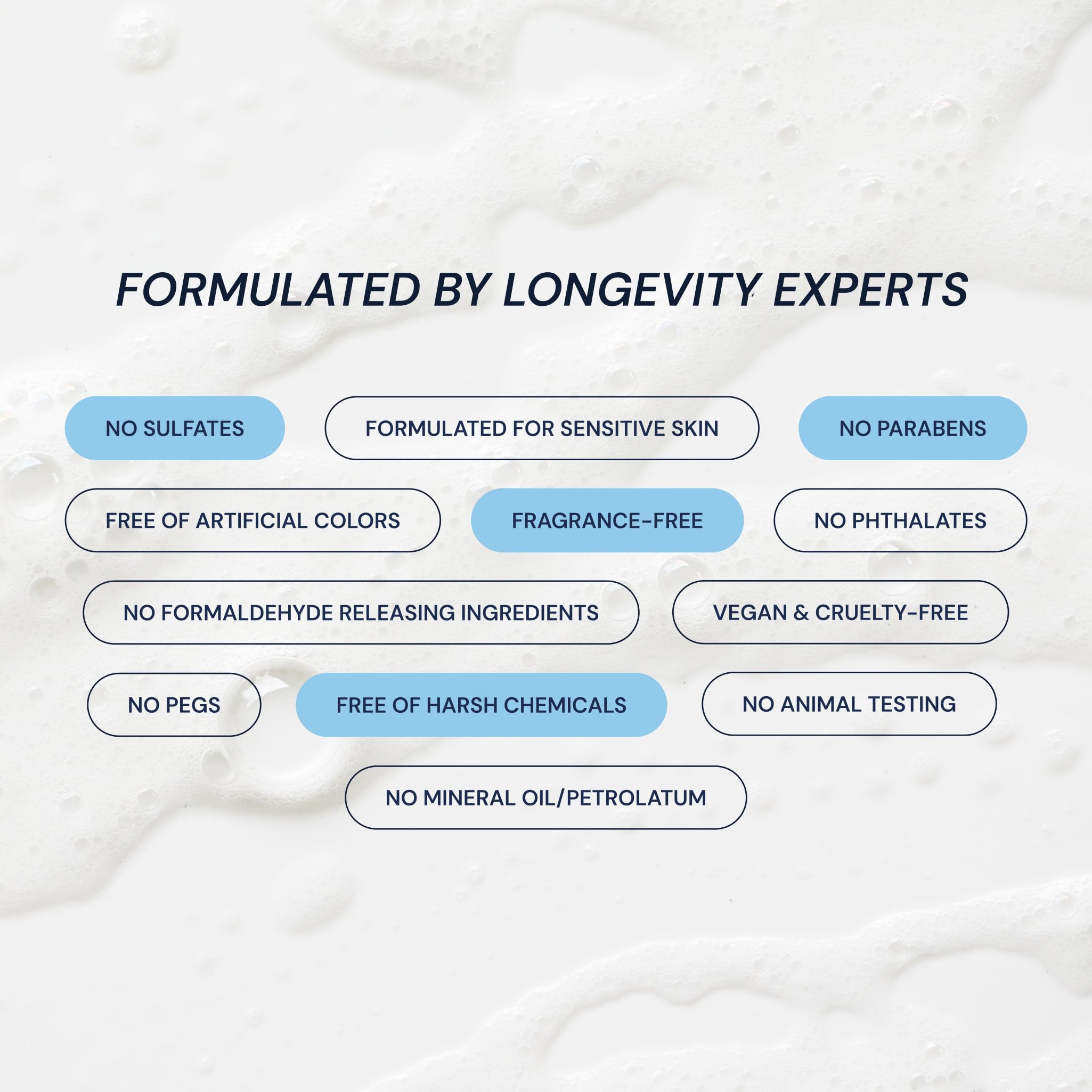 Blueprint Bryan Johnson NMN SFC ingredients highlight, detailing cellular renewal and resilience support.