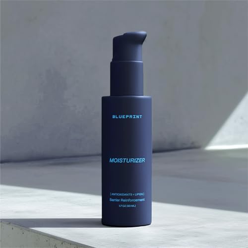 Blueprint Bryan Johnson moisturizer texture swatch highlighting lightweight, fast-absorbing finish for daily use.