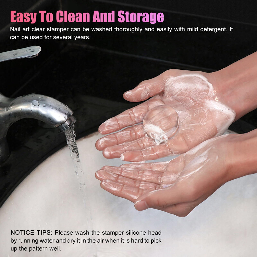BlueZOO home manicure starter tool ideal for French tips.