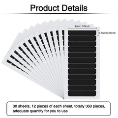Blulu double-sided adhesive tape tabs for seamless extension bonding