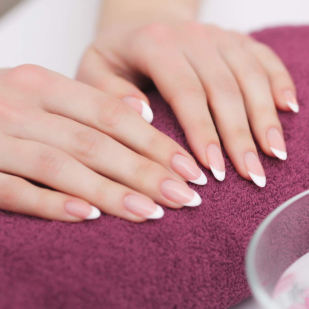 Blulu lápiz blanqueador con efecto francés blanco para borde natural