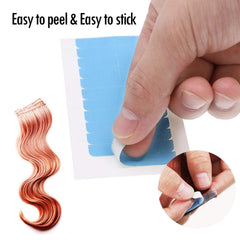 Blulu lace wig tape tabs for natural-looking lace wig adhesion