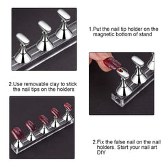 Blulu decoration stand closeup showing easy magnetic setup