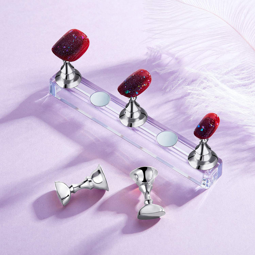 Blulu nail practice stand bundle shown for DIY use