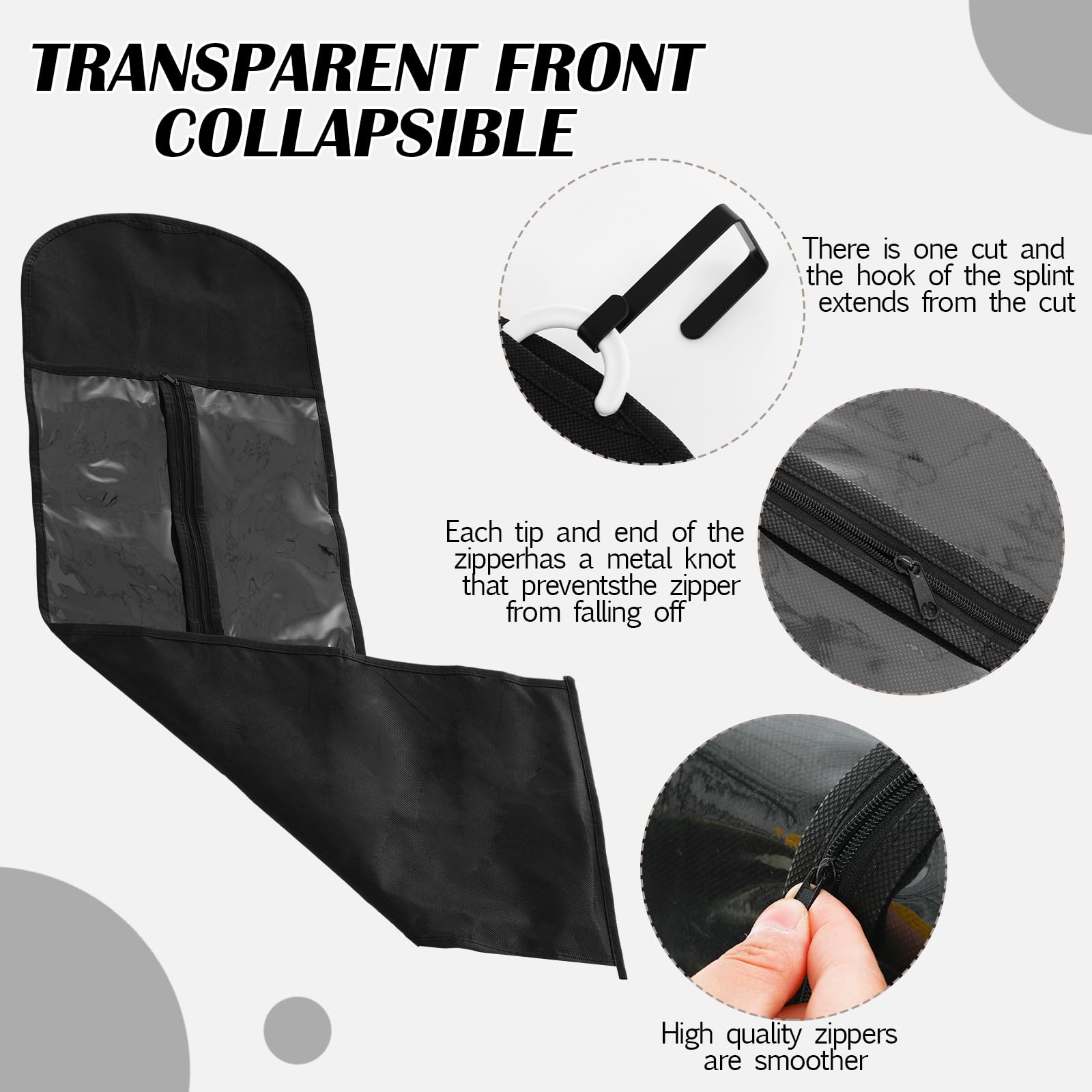 Blulu wig hanger space-saving design fits behind doors and in closets.