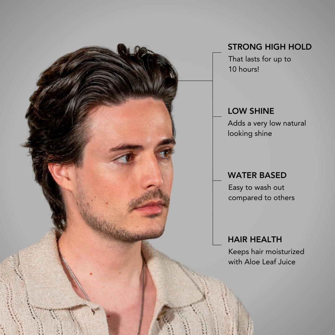 BluMaan Hydrating Pomade hands-warm demonstrates easy preparation for styling.