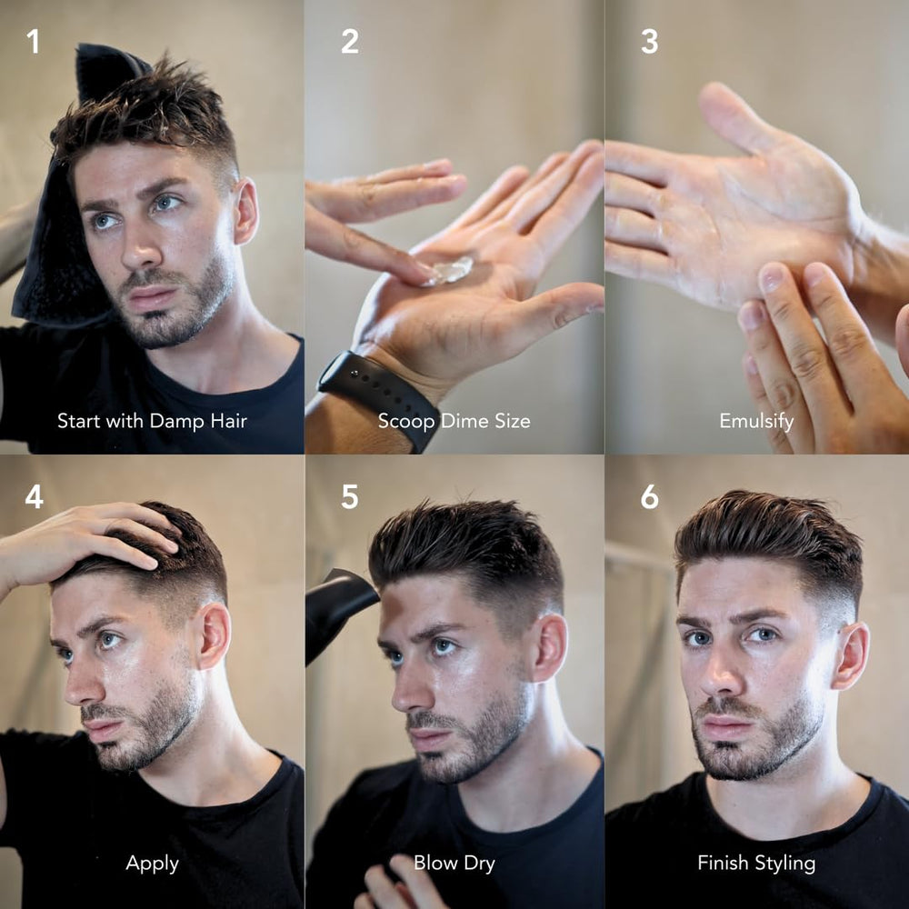 BluMaan Meraki Wax Fiber matte-finish styled hair for a natural look