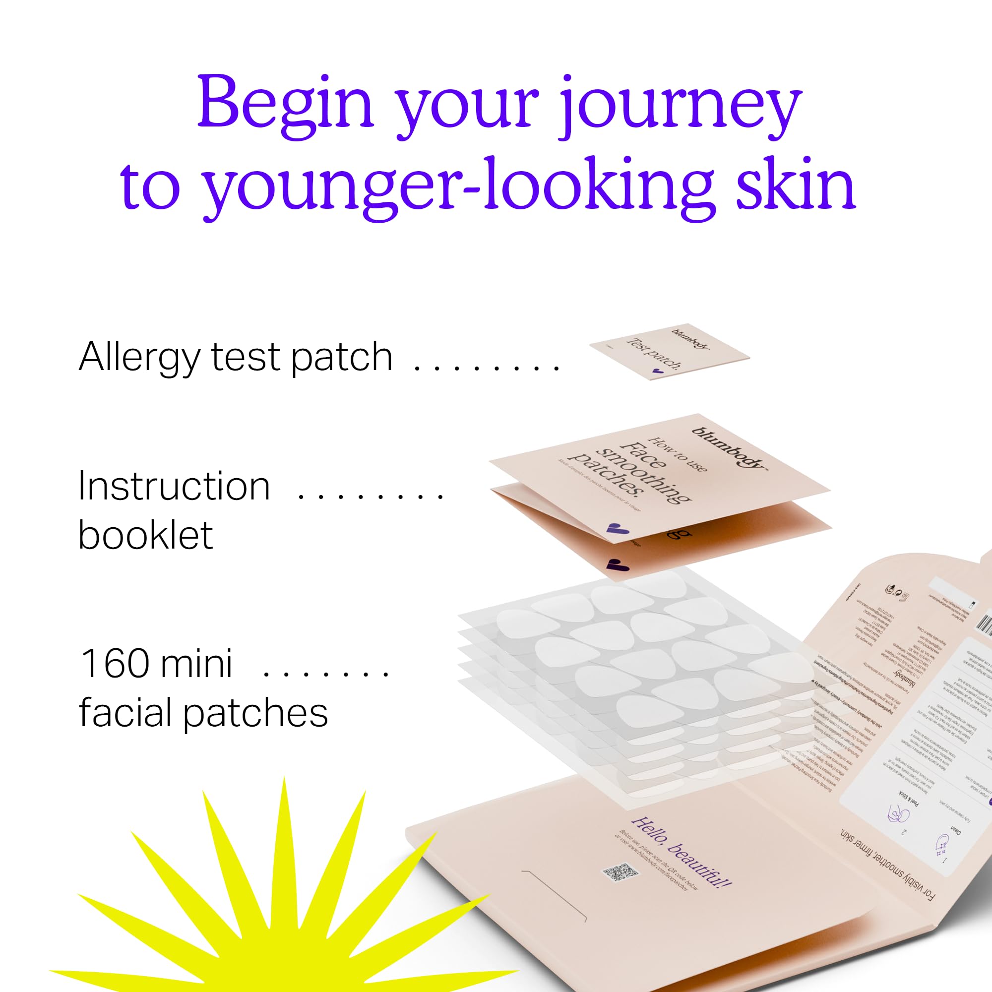 BLUMBODY skin-friendly patches suitable for all skin types