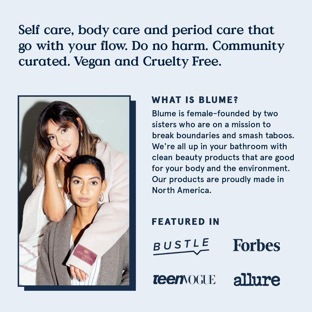 Blume Meltdown glow on skin, mix with moisturizer for brightness.