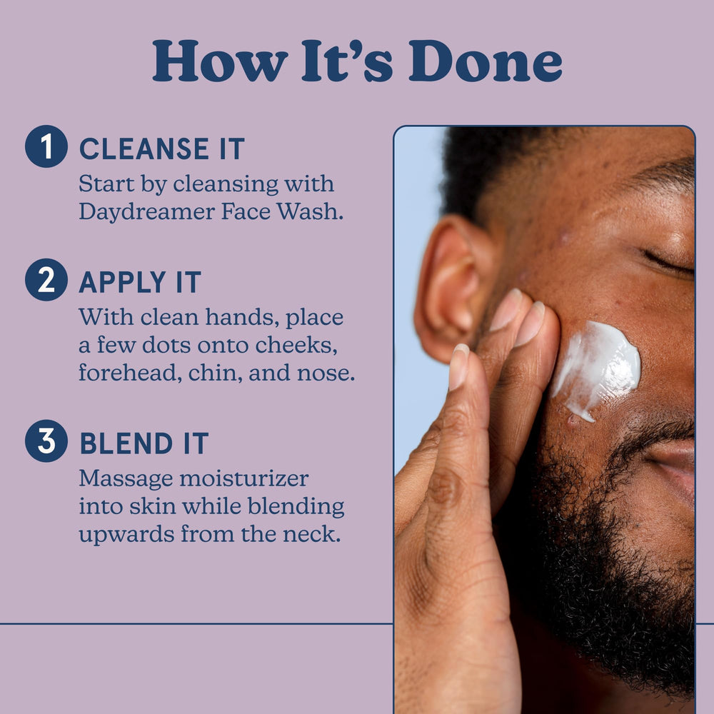 Niacinamide and squalane-rich formula in Blume Meltdown Gel Cream.