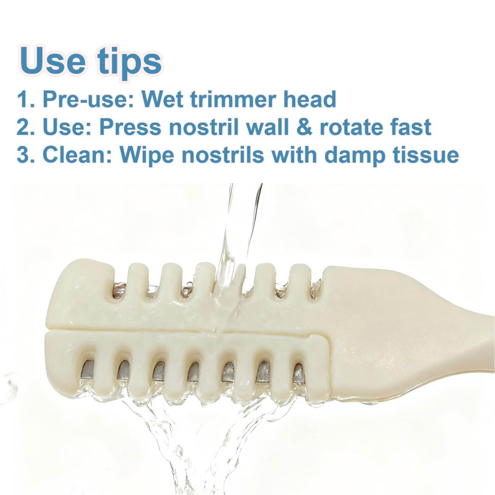 Bneajix 2-in-1 nose and ear trimmer for versatile grooming.