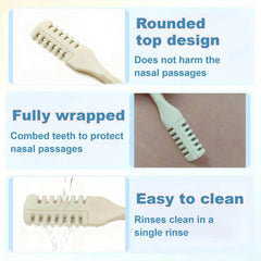 Bneajix safe comb teeth provide gentle, irritation-free operation.