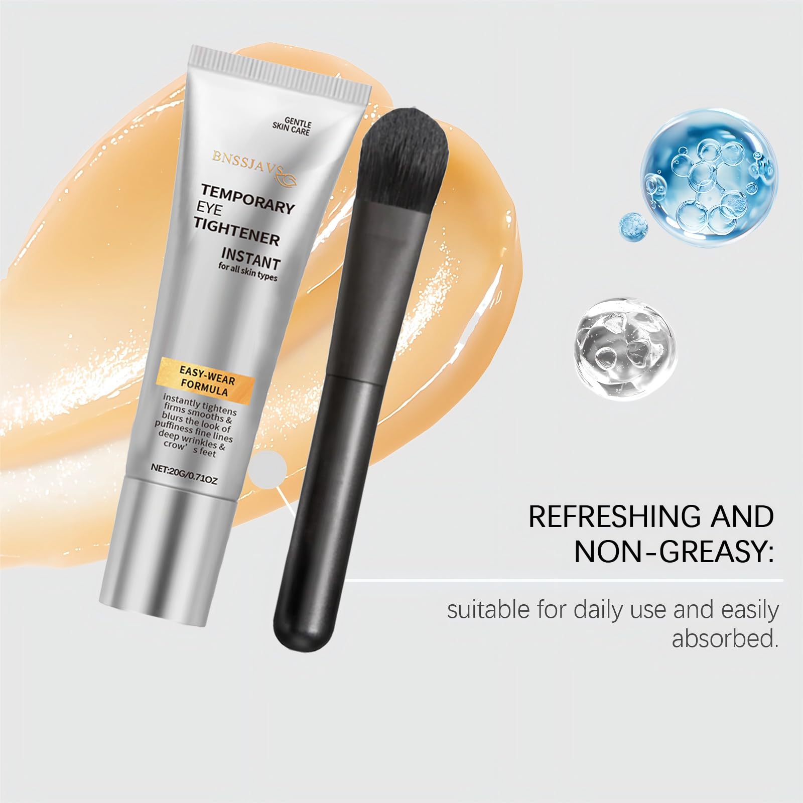 BNSSJAVS Perfection Eye Cream textura ligera para uso diario sin grasa