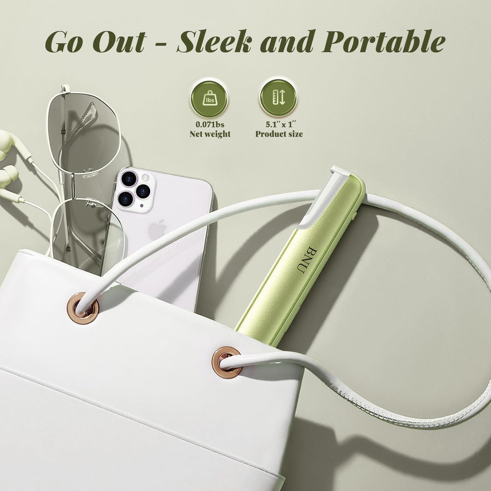 BNU Dermaplane Razor travel-friendly design fits beauty bag