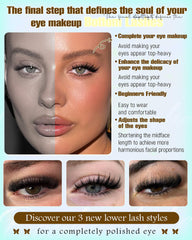 Boahankuke spiky bottom lashes 02 creates length and more open eyes.