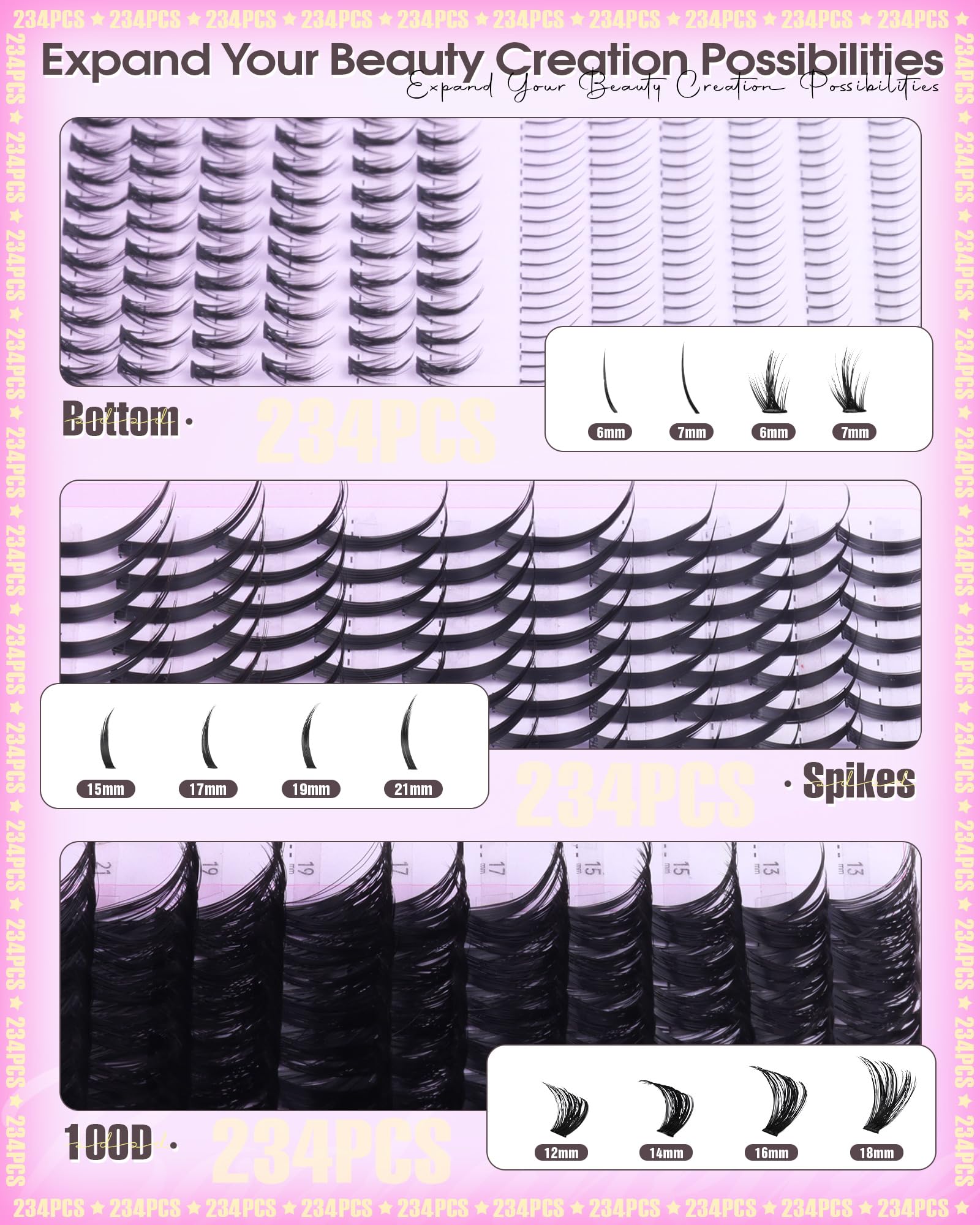 Boahankuke lightweight handmade lashes ensure comfortable all-day wear