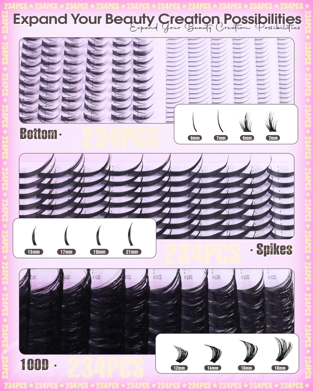 Boahankuke lightweight handmade lashes ensure comfortable all-day wear