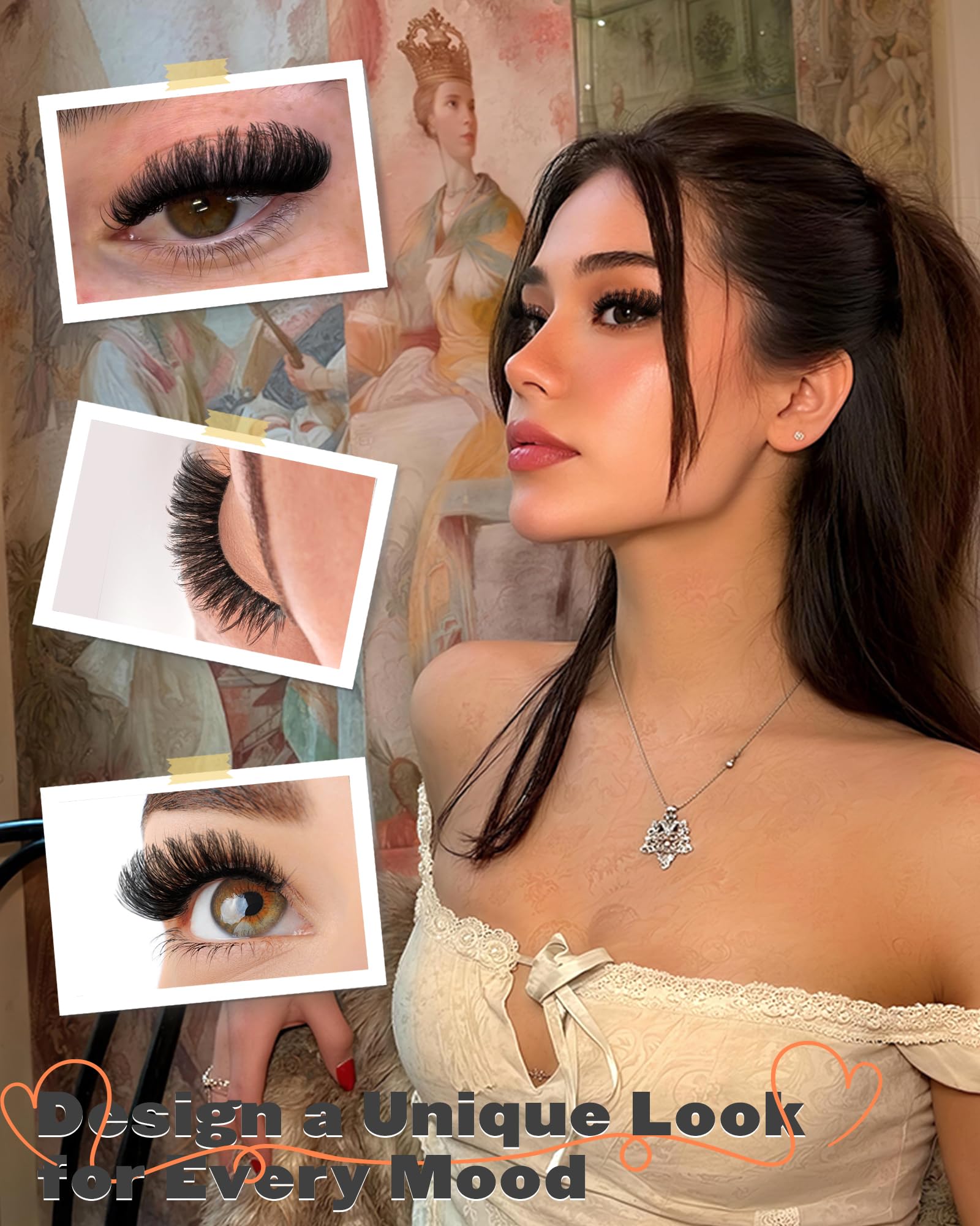 Boahankuke lightweight lash band in cotton for comfortable wear