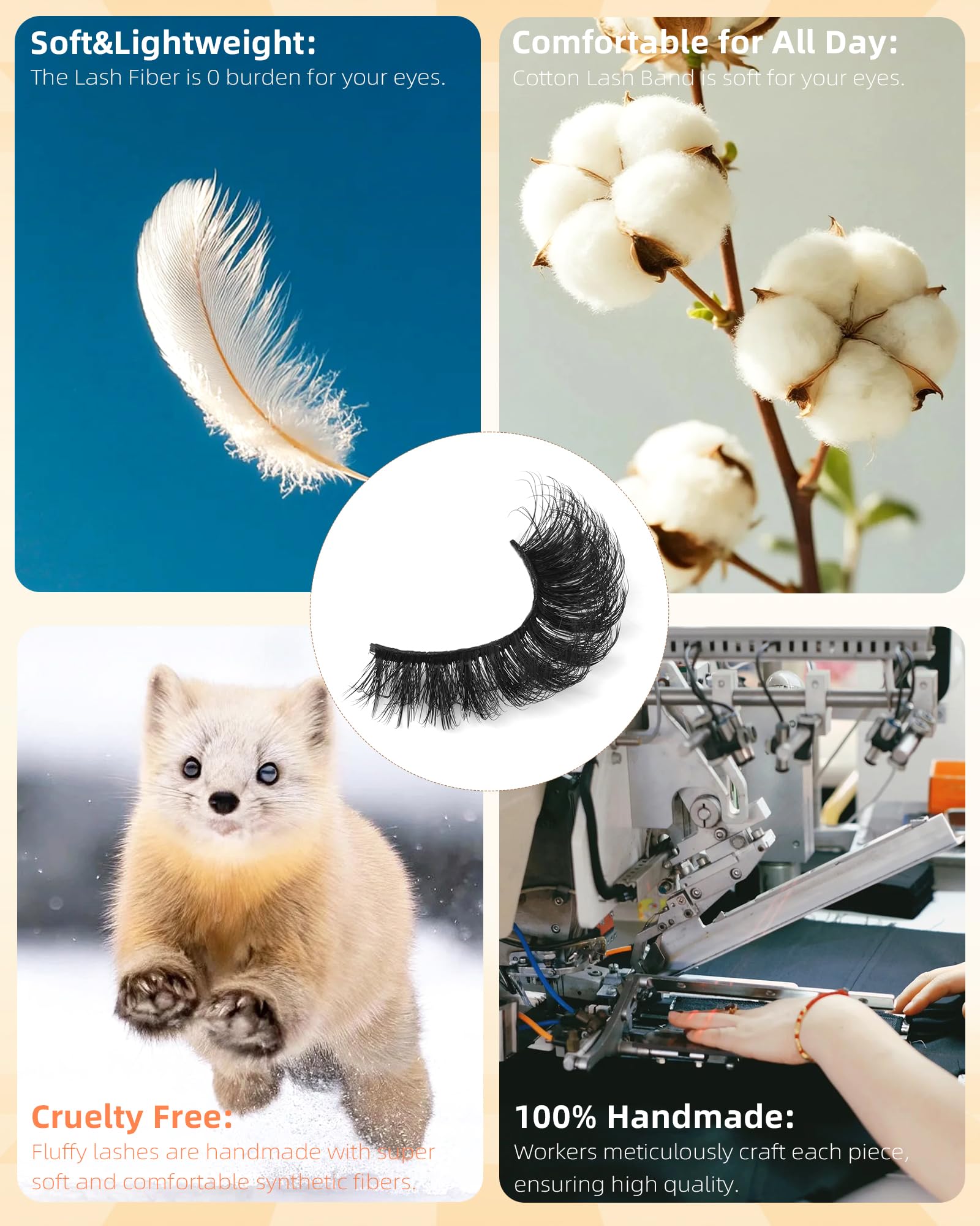 Boahankuke reusable lashes offer around 10 wears with proper care
