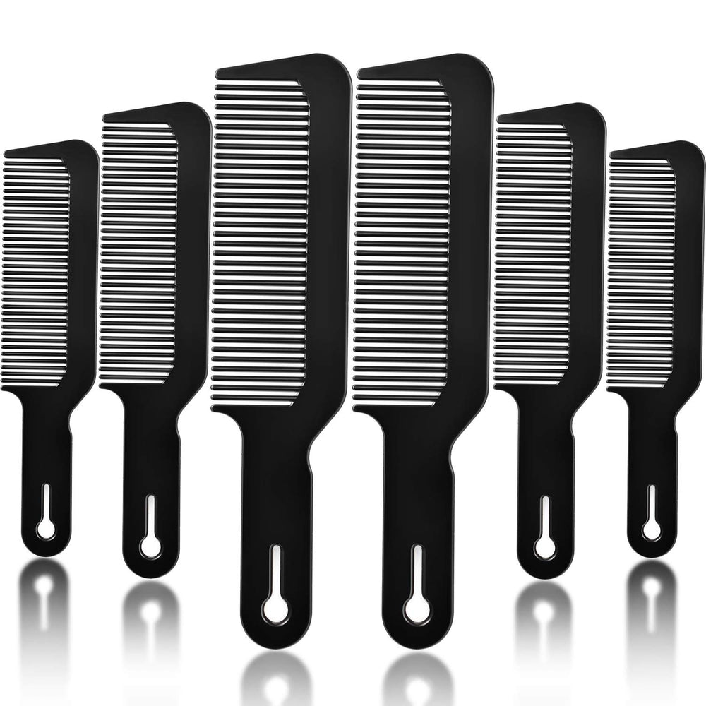 Boao 6-pack heat-resistant flat-top combs for precise clipping