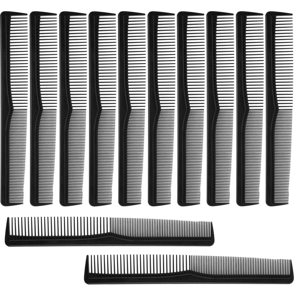 Boao hair comb pack 12 for precise parting and salon grooming.