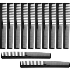 Boao hair comb pack 12 for precise parting and salon grooming.