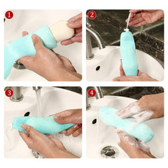 Boao large 20x7 cm pouch fits most standard soap bars.