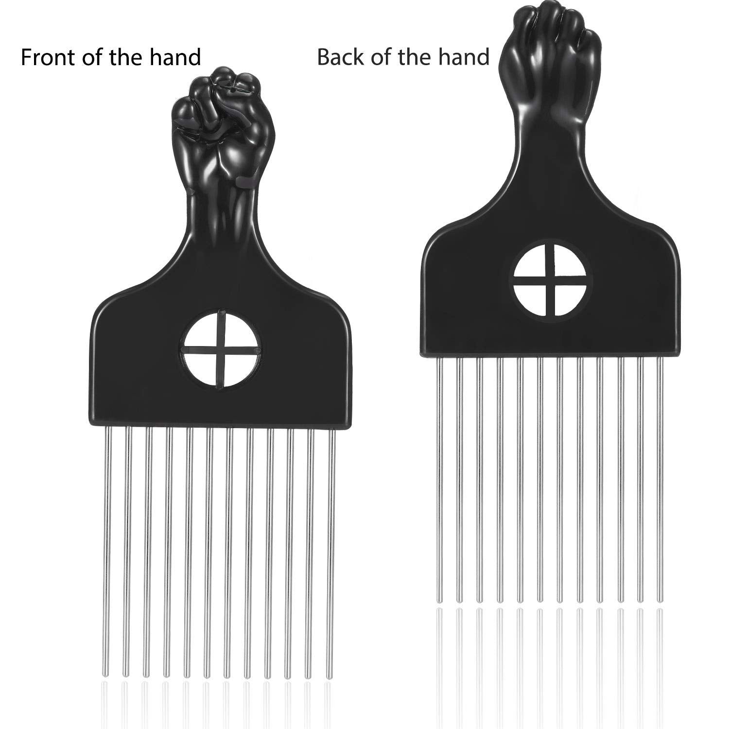 Boao packaged Afro combs gift-ready for styling enthusiasts.