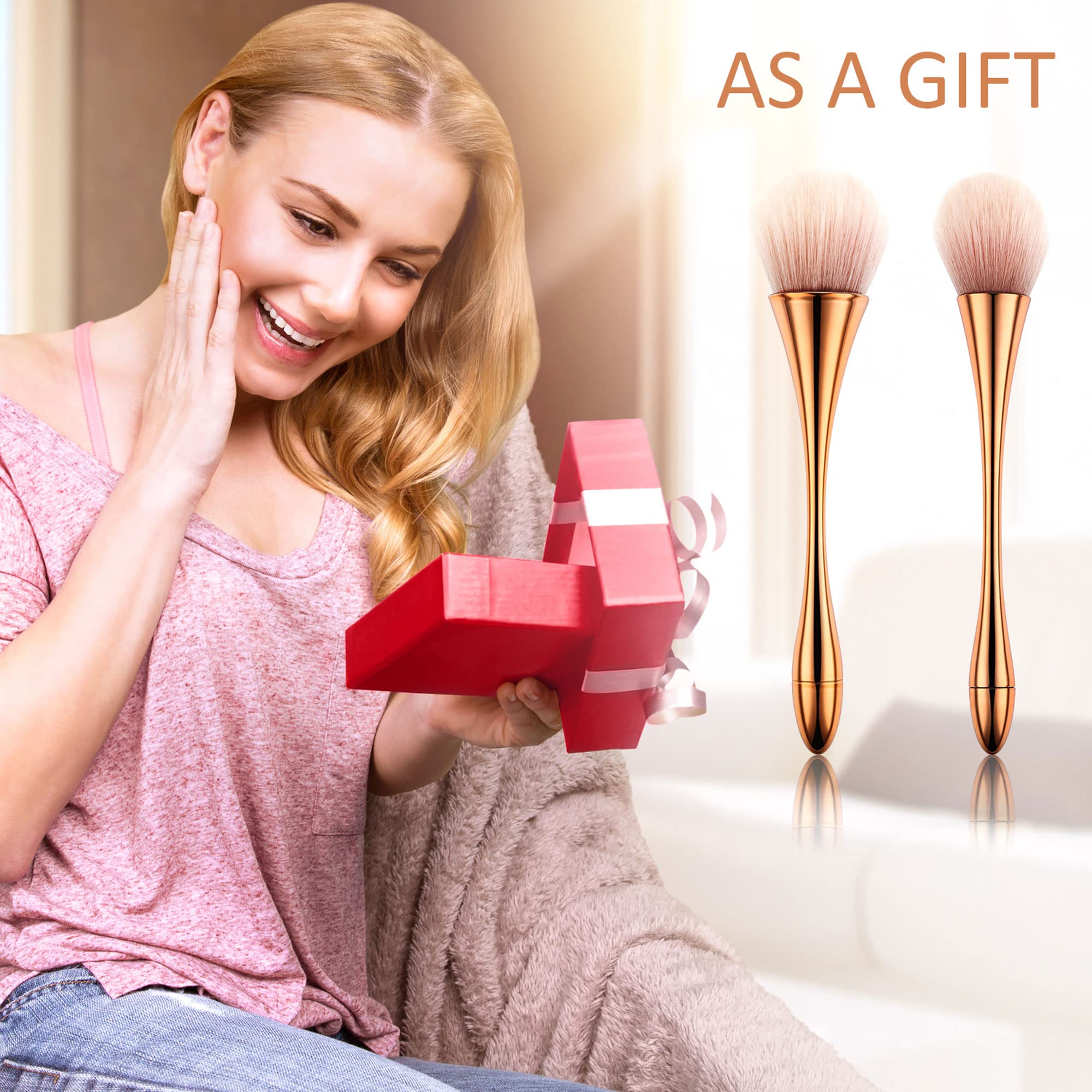 Boao rose gold packaging makes a stylish gift-ready set.