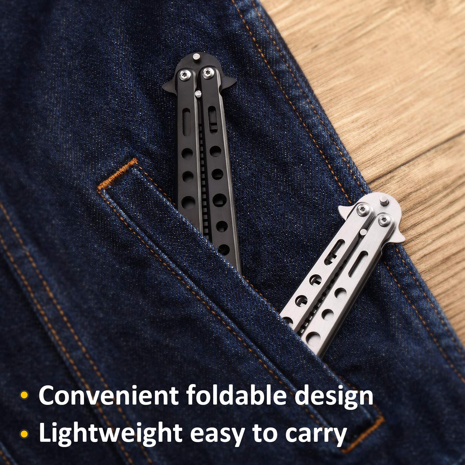 Boao travel-friendly comb silver tucked in gear for outdoor trips.