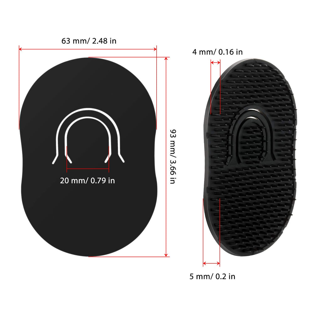 Boao travel pocket comb fits neatly in your bag for quick styling anywhere.