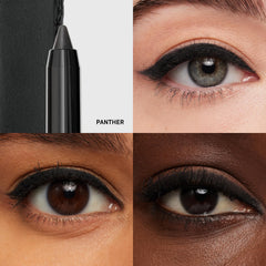 Bobbi Brown Long-Wear Cream Liner Stick with built-in sharpener for sharp edges in Panther.