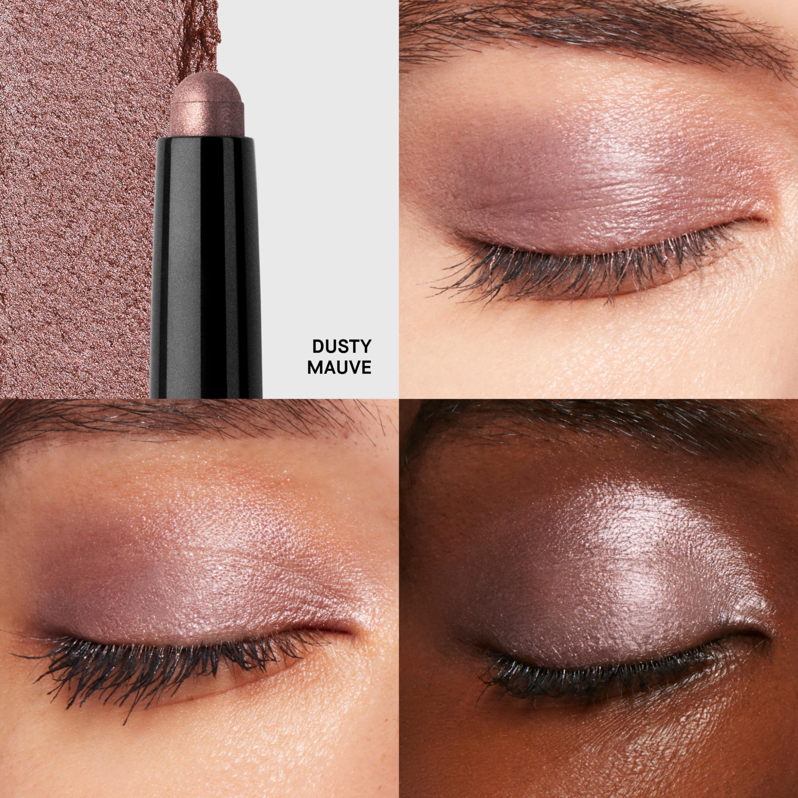 Bobbi Brown dusty mauve matte finish provides a versatile base for everyday makeup.