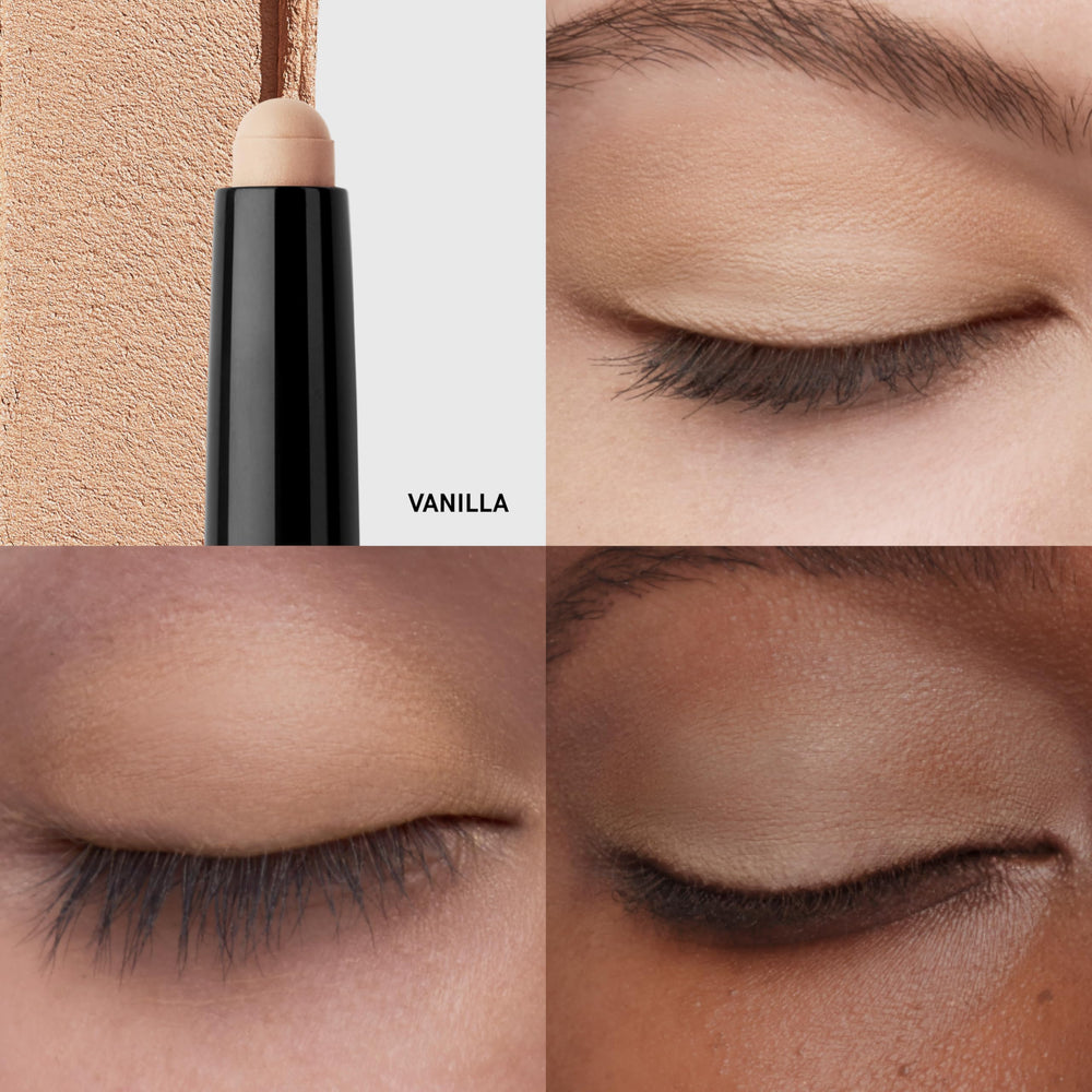 Bobbi Brown Long-Wear Shadow Stick used as primer before powder shadows.