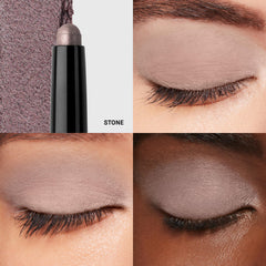 Stone matte finish close-up priming lids for a smooth base and long wear.