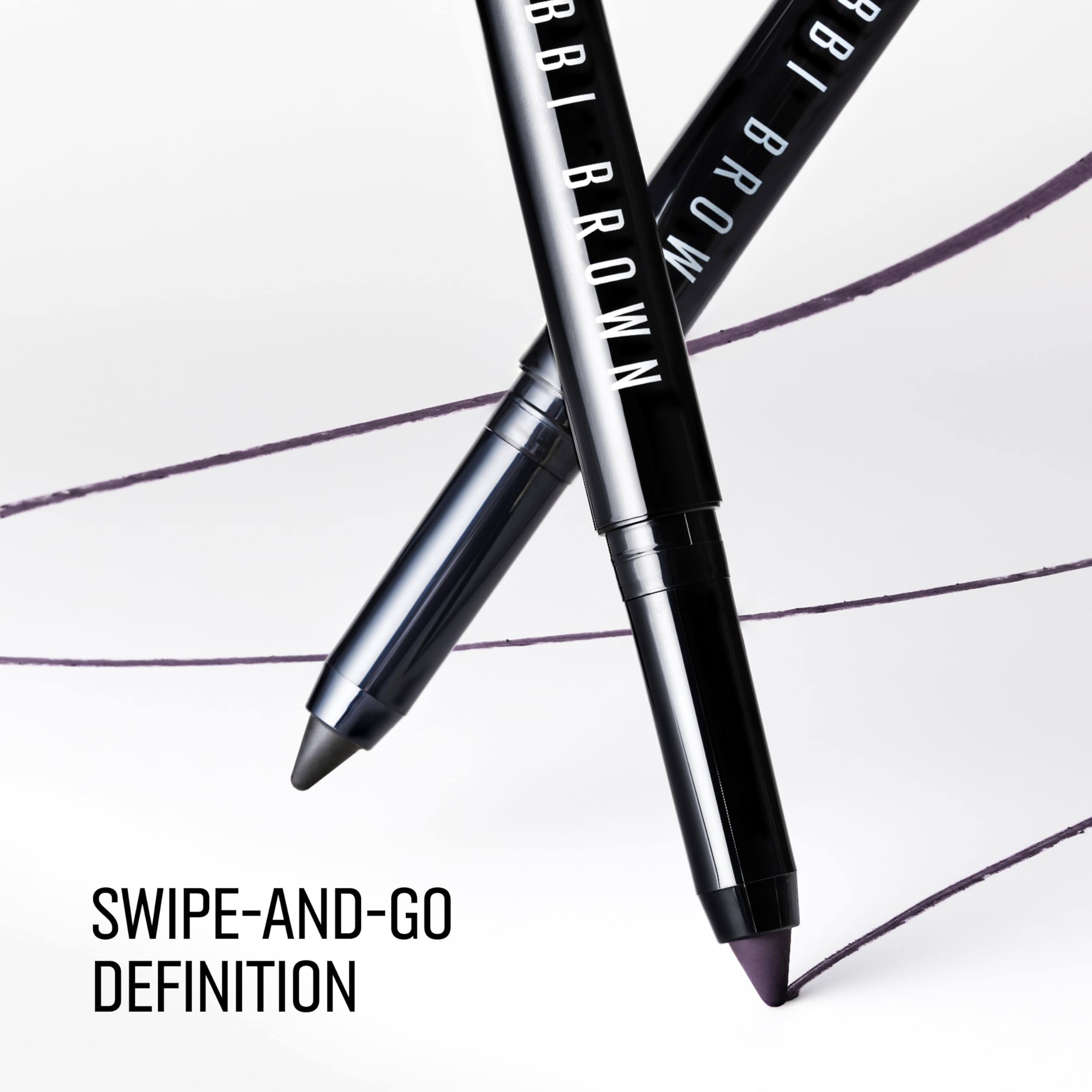 Bobbi Brown pigment-rich shades provide depth and color payoff on contact.