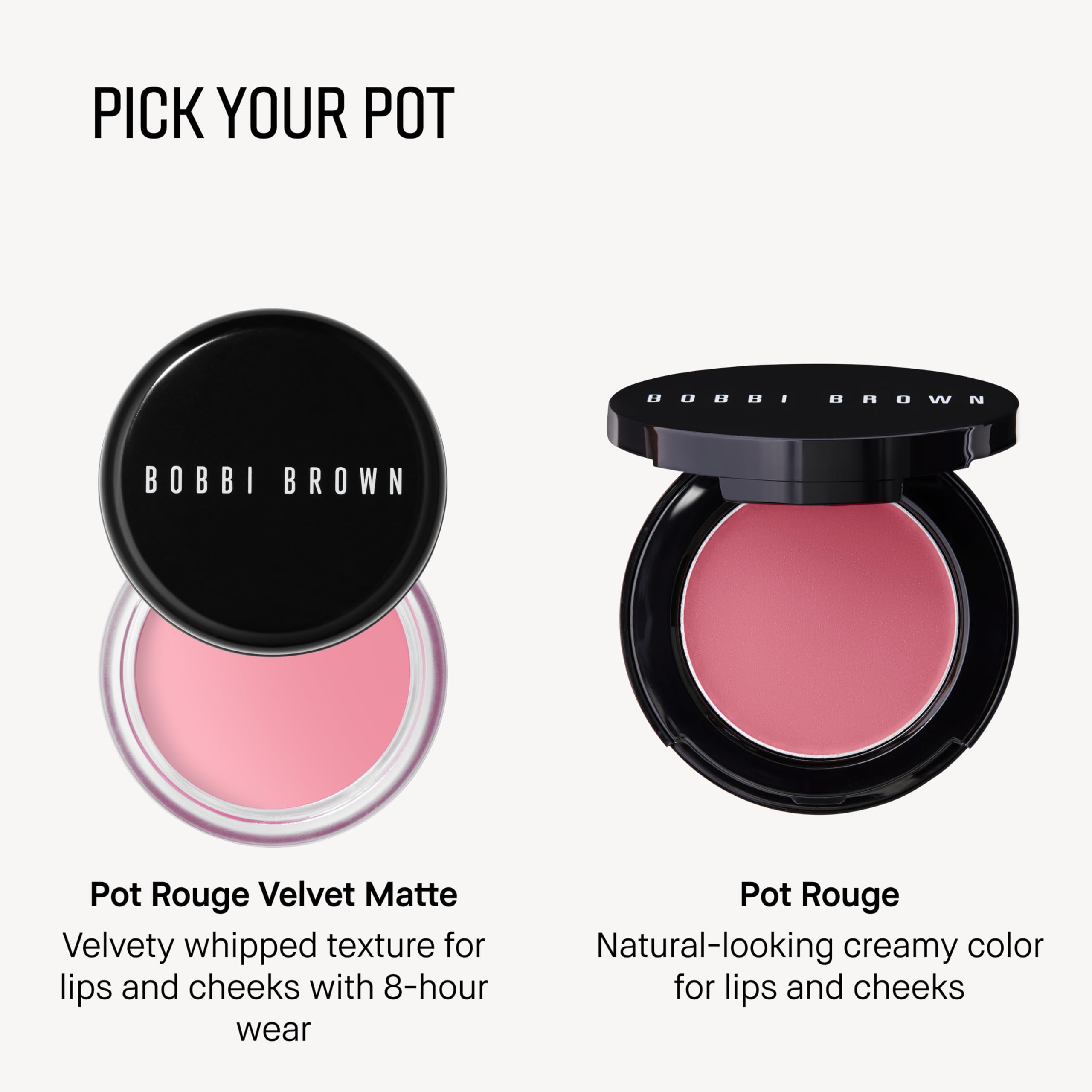 Espejo y compacto Pot Rouge para retoques rápidos
